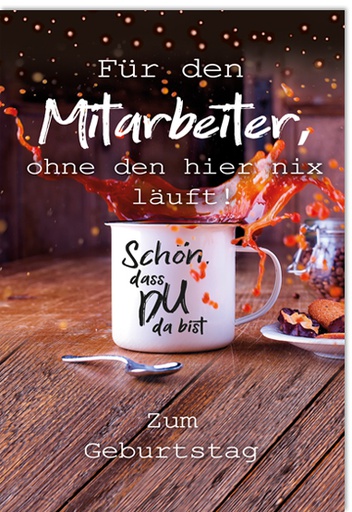 [#GB 51-1126] Karte Geburtstag
