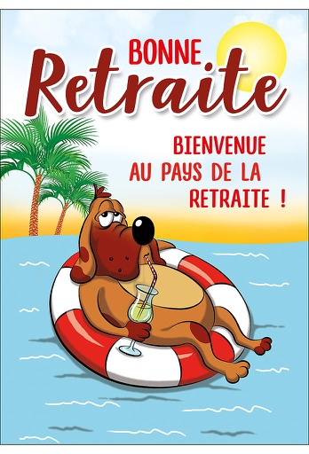 [A4-RE 521390] Carte A4 Retraite