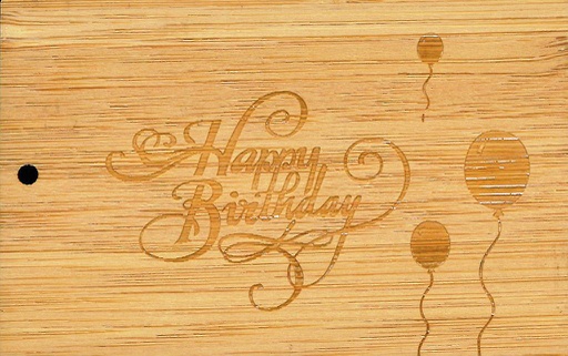 [BZ33469020] Mini bambou Happy Birthday