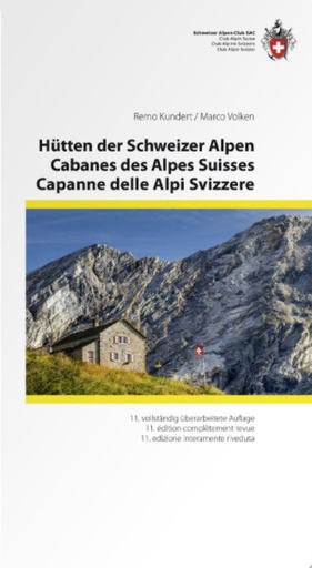 [BZ10303463] Guide CAS des cabanes des Alpes Suisses