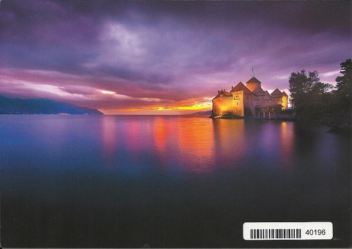 [8740196] Postcards 12x17cm 40196 Château de Chillon