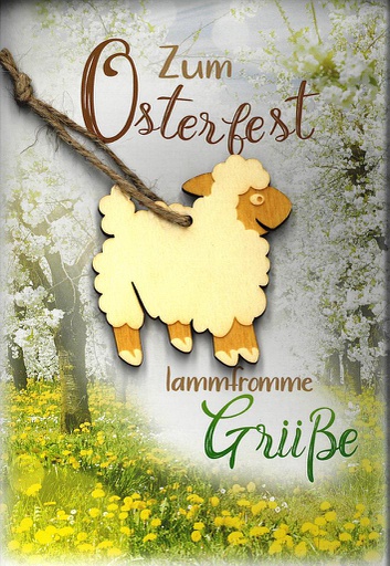 [OS 13-1007] Karte Ostern