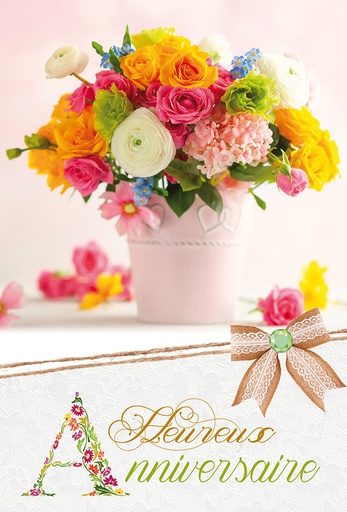 [HA C10134] Carte Anniversaire