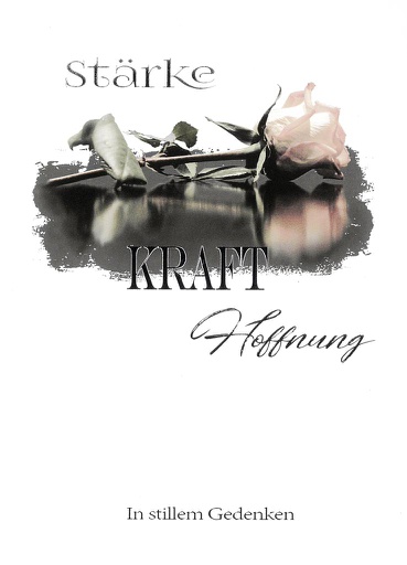 [#TR UK-1847] Karte Trauer