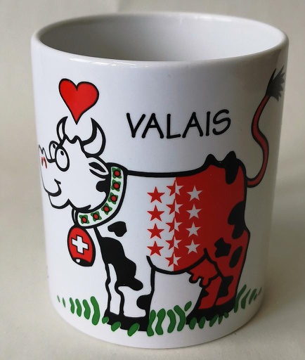 [MUG 1001764] Tasse vache VALAIS