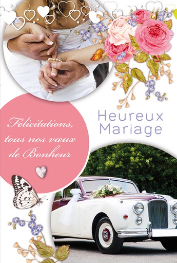 [MA C50163] Carte Mariage