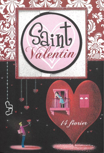 [SV 11403A] Carte Saint-Valentin