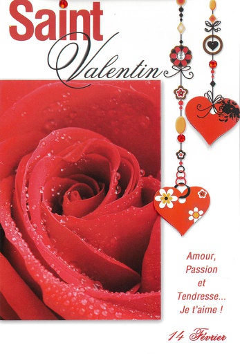 [SV 11401A] Carte Saint-Valentin