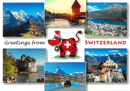[1029277] Postcards 29277 Suisse 'Greetings from Switzerland'