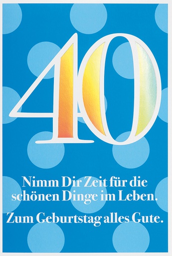 [FZ 52-1340] Karte 40. Geb. Fixzahlen