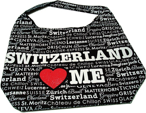 [2024635] Sac Polyester 44cm Switzerland loves Me
