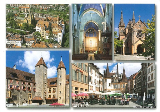 [1025942] Postcards 25942 Neuchâtel, vieille ville