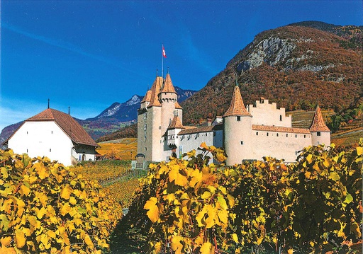 [1027286] Postcards 27286 Aigle, château