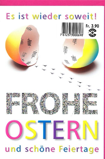 [OS 13-1029] Karte Ostern