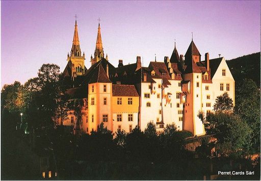 [8740103] Postcards 12x17cm 40103 Neuchâtel (Schloss Neuenburg)