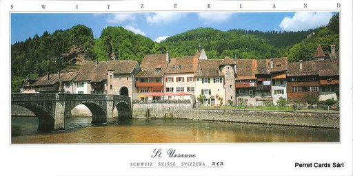 [7945016] Postcards Pano 45016 St-Ursanne