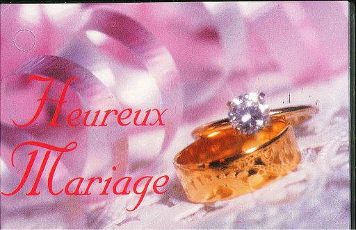 [MN-TE MA 625] Mini cartes simples Mariage