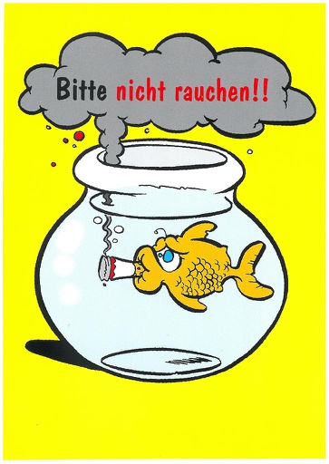 [9700494] Postcards SK 494 Stickers Bitte nicht rauchen!!