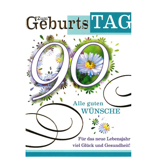 [FZ 559019-90] Karte 90. Geb. Fixzahlen