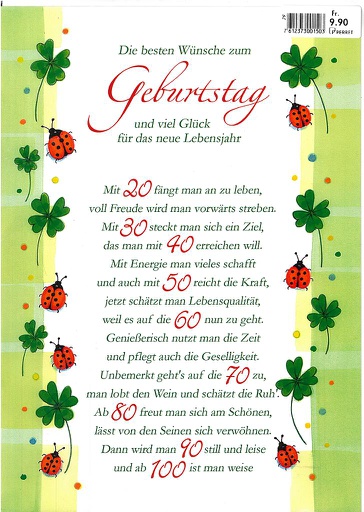 [A4-GB 51-5277] Karte A4 Geburtstag