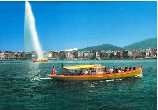 [8740187] Postcards 12x17cm 40187 Genève, le Jet d'eau