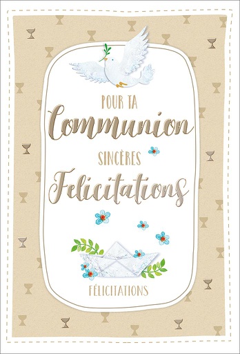 [CM 523603-1] Carte Communion (copy)