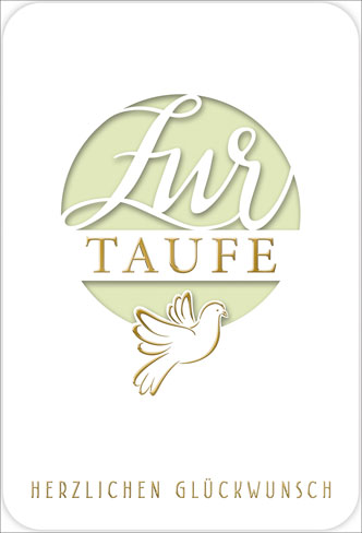 [TF 329049] Karte Taufe