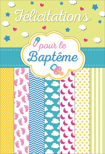 [BP 523432D] Carte Baptême