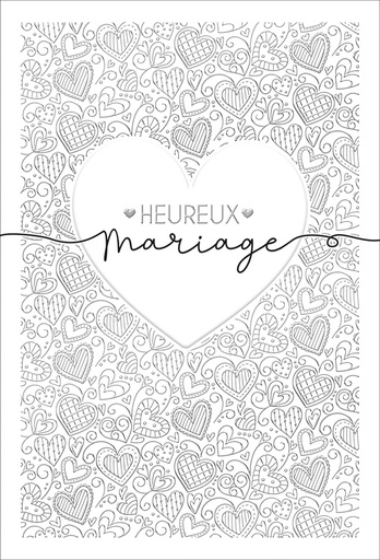 [MA 523462A] Carte Mariage