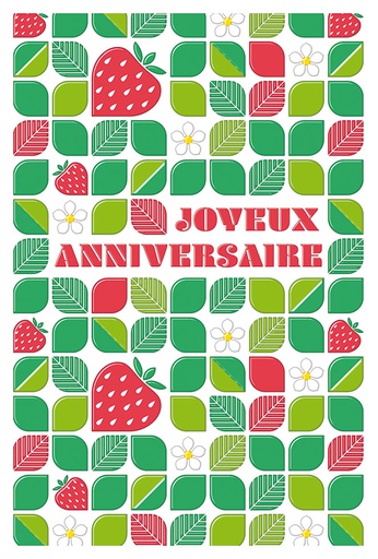 [HA C10116] Carte Anniversaire
