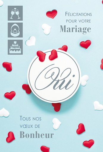 [MA C50003] Carte Mariage