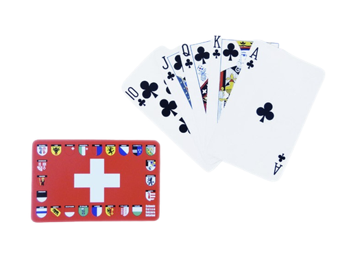 [CR 0039] Jeu de Joker &quot;Suisse&quot; (54 cartes, 2 jokers inclus)