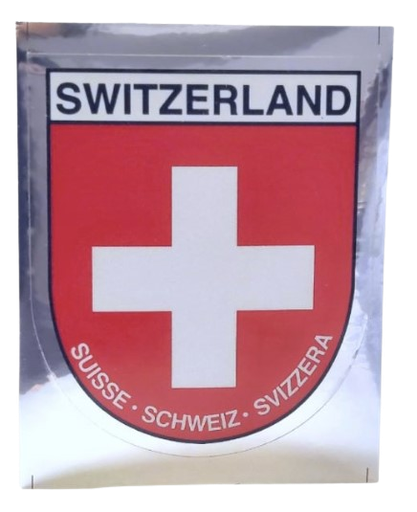 [ST 0071] Autocollant écusson suisse