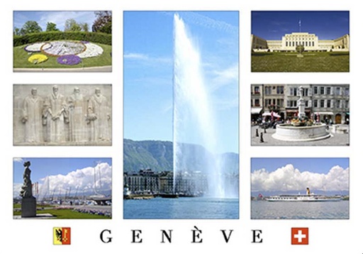 [CR 8308] Postcards 8308 Genève