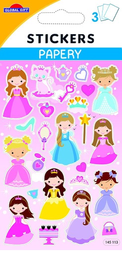 [ST 145113] Autocollants princesses