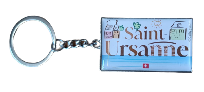 [PC 2882CY] Porte-clés plaque St-Ursanne
