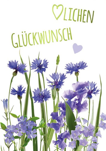 [WU UK-34578] Karte Glückwünsche