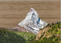 [BZ44898699] Postcards Bamboo The Matterhorn 4478m (copy)