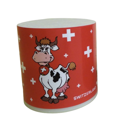 [CR 0117R] Boîte-bruitage rouge avec voix de vache