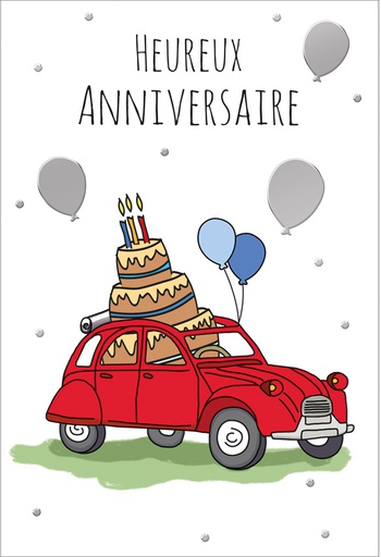 [HA 524268B] Carte Anniversaire