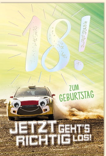 [FZ 52-6218] Karte 18. Geb. Fixzahlen