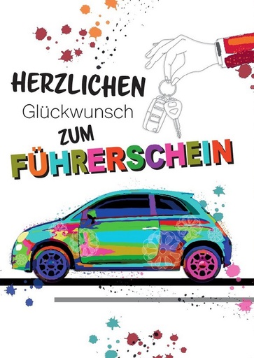 [DT 34966] Karte &quot;Führerschein&quot;