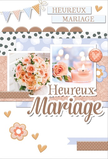 [MA 523468B] Carte Mariage