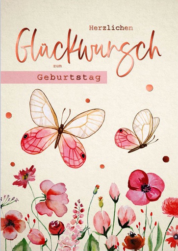 [#GB UK-35014] Karte Geburtstag