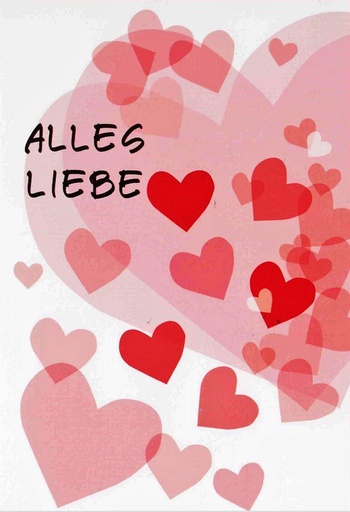 [Li 34541] Karte &quot;Alles Liebe&quot;